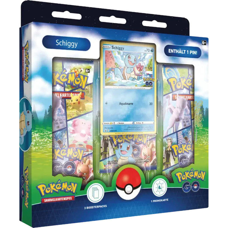Pokemon GO – Schiggy Pin Kollektion