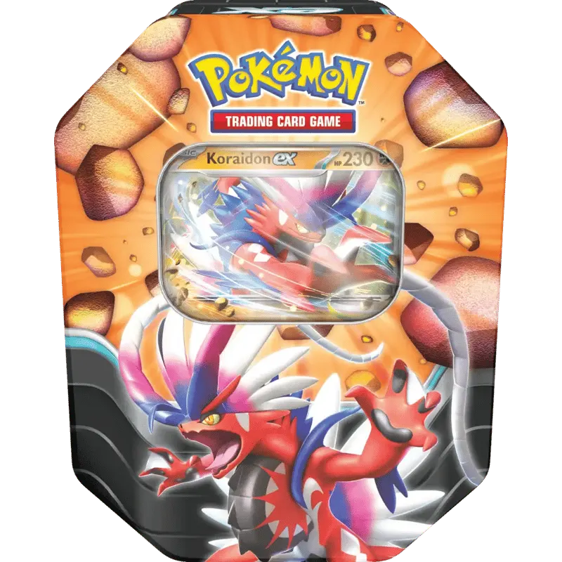 Schlagkräftige Legenden Tin Box Koraidon ex