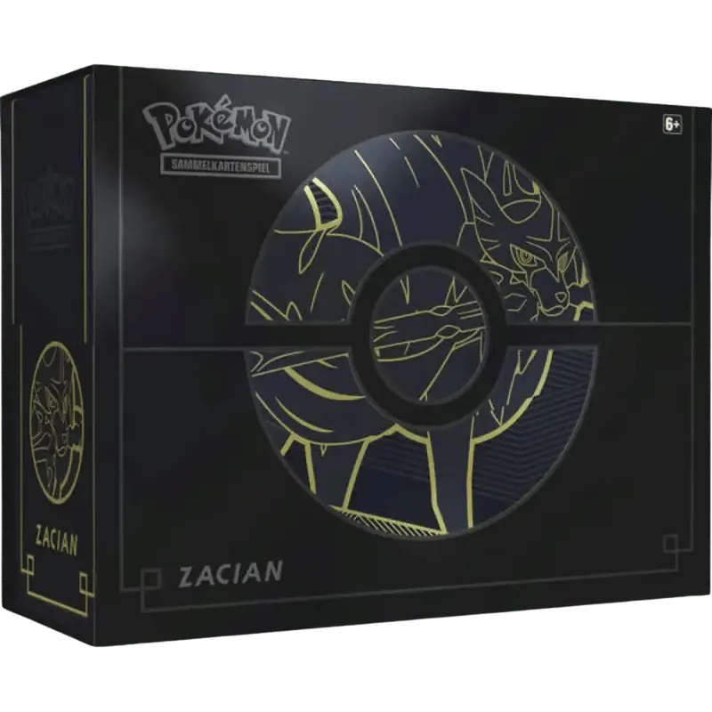 Schwert & Schild Top Trainer Box Plus Zacian