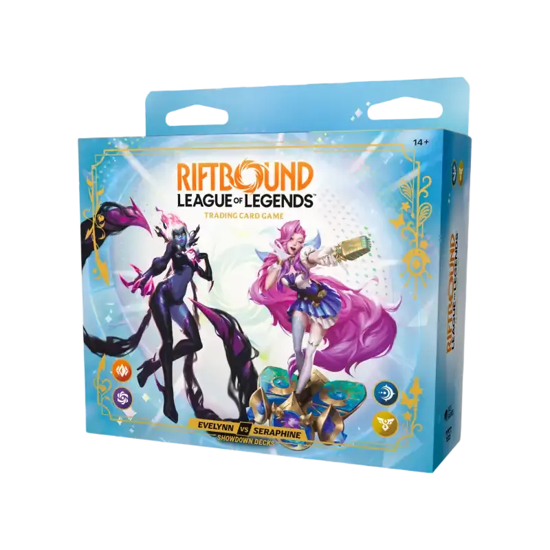 Radiance – Showdown Deck Display: Evelynn vs Seraphine Display