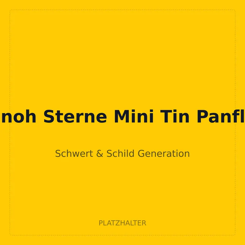 Sinnoh Sterne Mini Tin Panflam