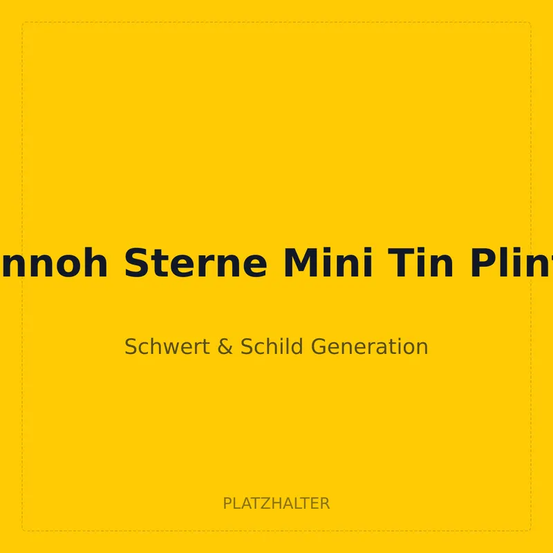 Sinnoh Sterne Mini Tin Plinfa