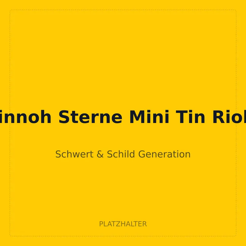 Sinnoh Sterne Mini Tin Riolu