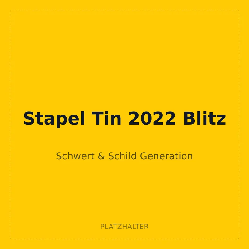 Stapel Tin 2022 Blitz