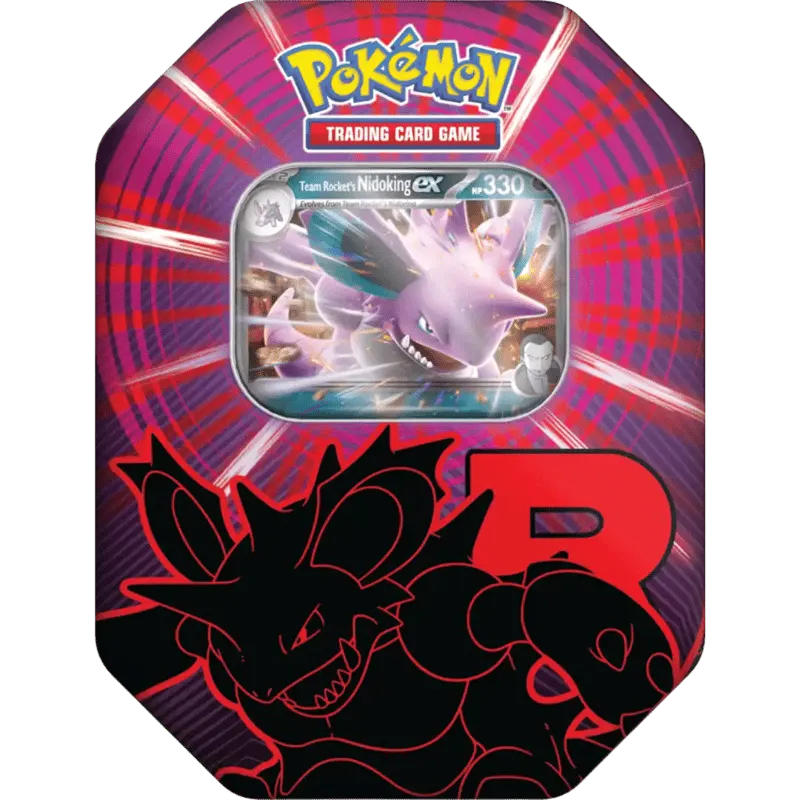 Team Rocket Tin Box Nidoking Herbst 2025
