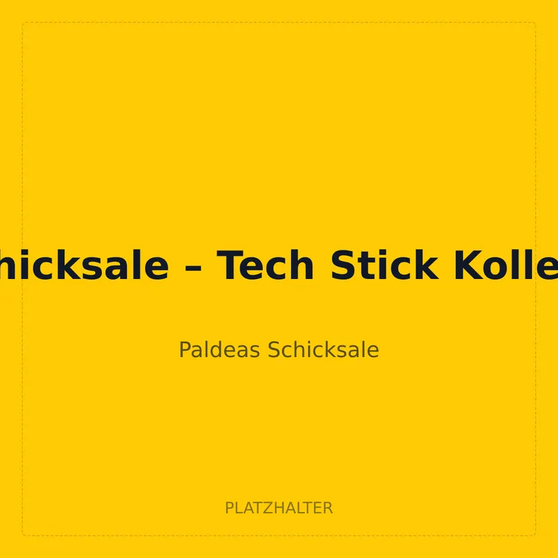 Paldeas Schicksale – Tech Stick Kollektion Hefel
