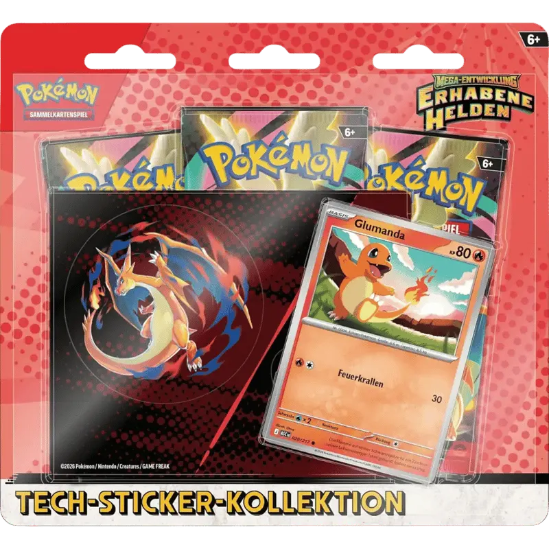 Erhabene Helden – Tech Sticker Kollektion Glumanda
