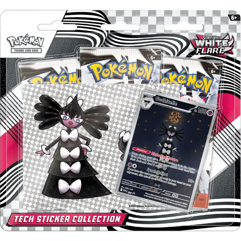 Weisse Flammen – Tech Sticker Kollektion Morbitesse