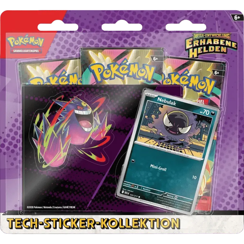 Erhabene Helden – Tech Sticker Kollektion Nebulak