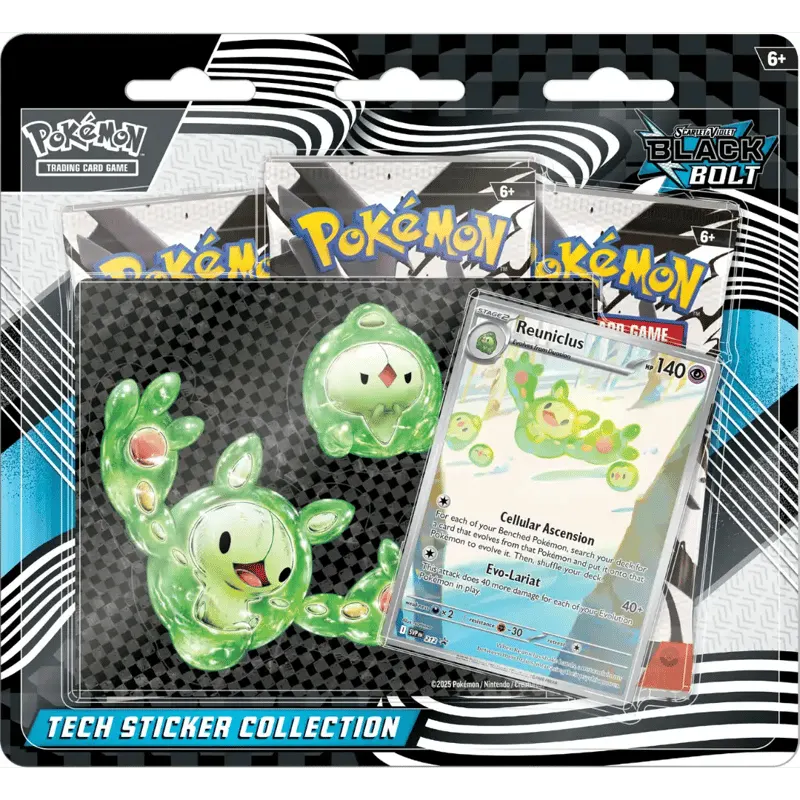 Schwarze Blitze – Tech Sticker Kollektion Zytomega