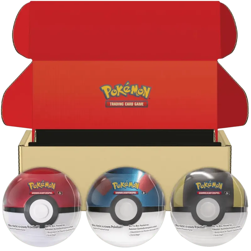 Tin-Box-Bundle (Pokéball, Superball & Hyperball)