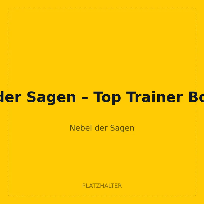 Nebel der Sagen – Top Trainer Box Case