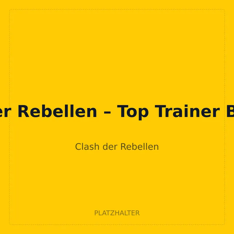 Clash der Rebellen – Top Trainer Box Case