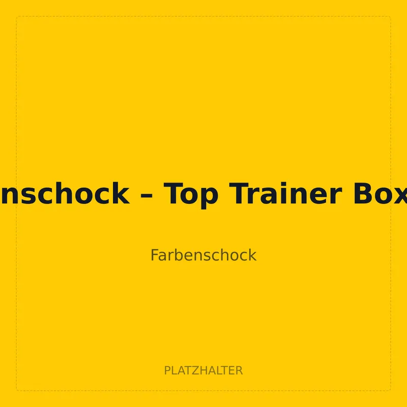 Farbenschock – Top Trainer Box Case
