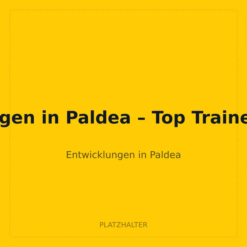 Entwicklungen in Paldea – Top Trainer Box Case