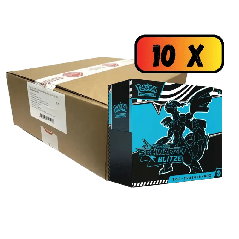 Schwarze Blitze – Top Trainer Box Case