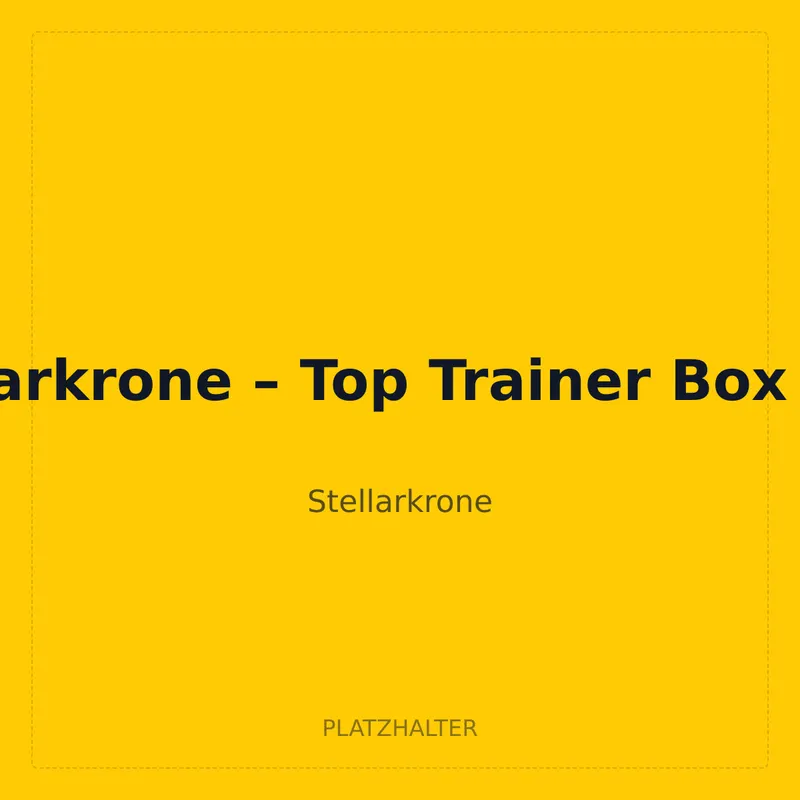 Stellarkrone – Top Trainer Box Case