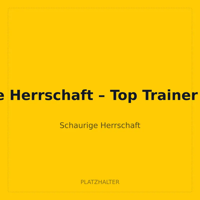 Schaurige Herrschaft – Top Trainer Box Case