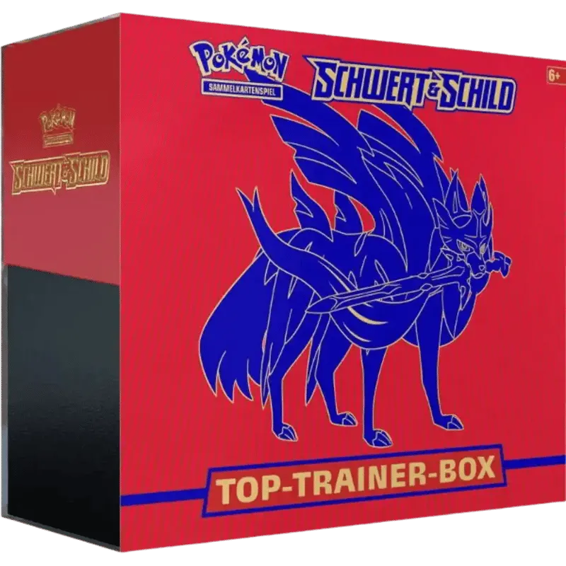 Schwert & Schild Base – Top Trainer Box Zacian
