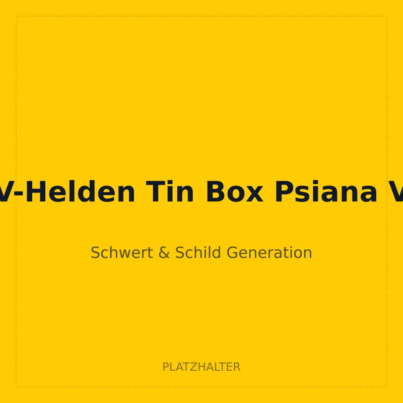 V-Helden Tin Box Psiana V