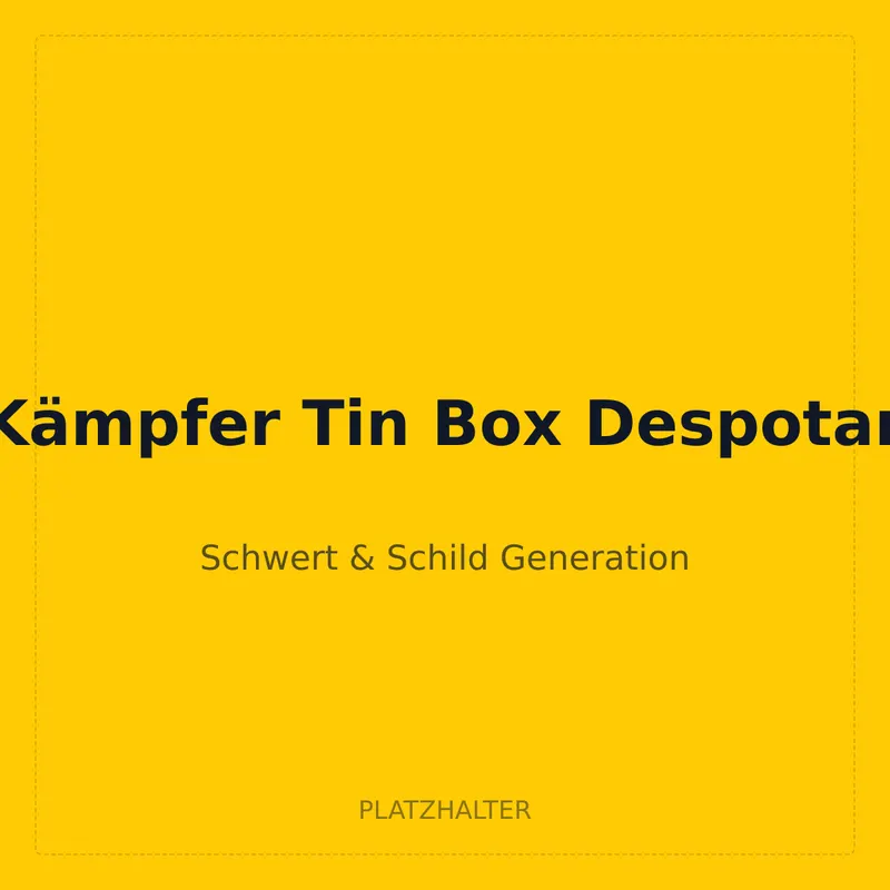 V-Kämpfer Tin Box Despotar‑V