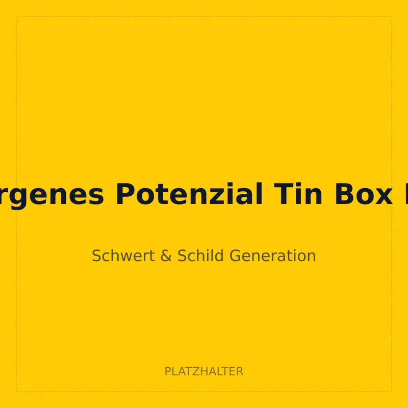 Verborgenes Potenzial Tin Box Rotom