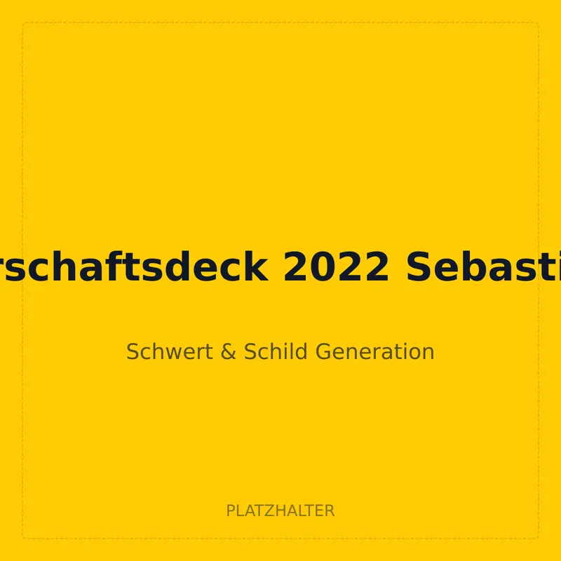 Weltmeisterschaftsdeck 2022 Sebastian Lashmet